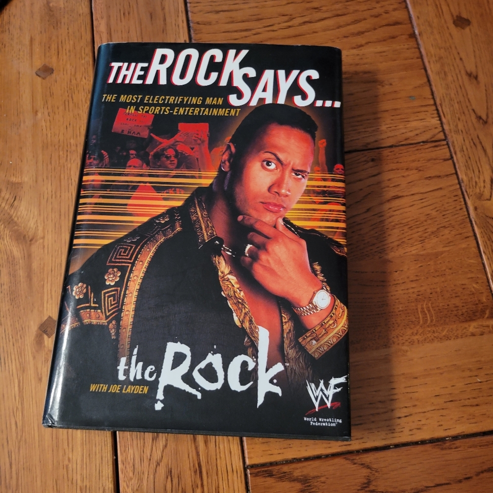 The Rock Says. Vintage book